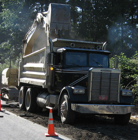 freightliner dump trucks